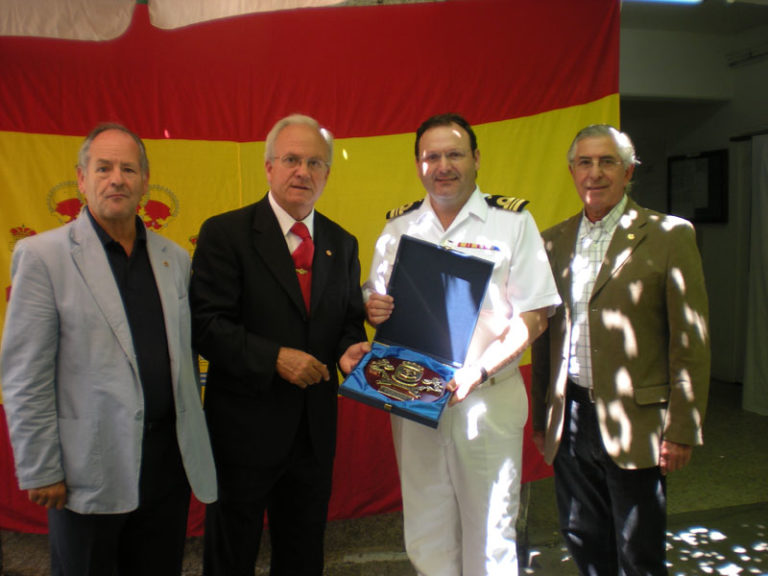 Acto De Entrega De Mando De La Comandancia Naval Del Miño Y Foto De